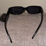 House of Harlow  Black Rectangle Sunglasses black Photo 5