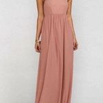 Show Me Your Mumu June Maxi Dress Bridesmaid Rustic Mauve Size Large Photo 0