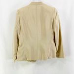 Giorgio Armani  Vintage Wool Tan Beige Two Piece Jacket and Skirt Suit Set Photo 4