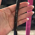 None Black and White Fringe Leather Tote Photo 8