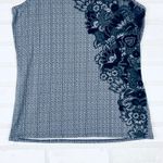 Athleta  Tank‎ Top Women's L Chevron Floral Print Sleeveless Athletic Casual Photo 12