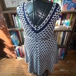 Pixley Stitchfix navy and white pinup girl fit and flare M dress Blue Size M Photo 1
