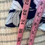 Tahari Yumi Kim Bora Bora Navy SoHo Mixer silk wrap dress size 8/large Photo 9