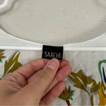 Saachi White Pink Floral Kimono Coverup Swim Beach Vacation Summer Casual OS Size undefined Photo 1