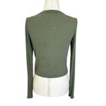 Aerie Green Real Soft Crop Top Women Size XS | 6-44 Photo 1