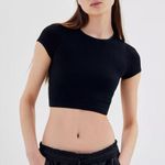 Out From Under Black Everyday Seamless Ribbed Tee Photo 0