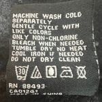 BNCI Colorblock Open Front Women's Cardigan Size Small Cap Sleeves Long Line Black Photo 8