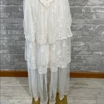 Venus  White Lace Backless Dress Photo 2