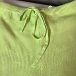 Sabo Skirt Sabo Lime Green Knit Shorts C30 Photo 2