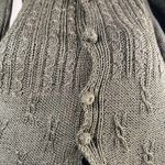 Willis & Geiger RARE Military Green Wool Belted Blouse Approx Size Medium Photo 7