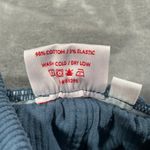 Hammies Corduroy Shorts 26 Blue Elastic Waist Retro Surf Roller Skate Beach Photo 3