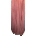 ASOS Dusty Rose Sleeveless Layered Tulle V-Neck Formal Maxi Dress Women Sz 2 Photo 3