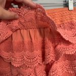 Joe Boxer Crochet Lace Layered Ruffle Shorts Women’s Size XL Pull On Cotton Photo 1