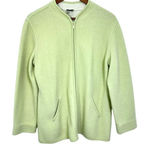 Eileen Fisher Light Green Felted Lambswool Cozy Coatigan Coat Cardigan Size Med Photo 0