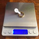 Ladies 18kt solid yellow gold 4mm classic dome wedding band NWT 5 Photo 6