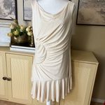 Meshki  Irving Off Shoulder Slinky Mini Dress In Ivory Size XXL NWT Photo 1