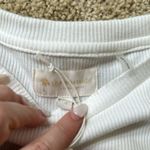 The Westside White Ribbed Long Sleeve Photo 1