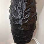 London Times  Black Sleeveless Ruffled Dress in Size 10 Photo 5