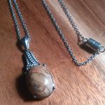Cherry Creek Jasper Stainless Steel Pendant Necklace Photo 1