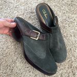 Cole Haan Green suede clogs Photo 6