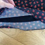 Motel  - Mesh Roses Floral Skirt in Black and Red Photo 1