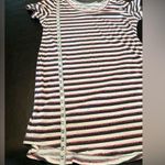 Victoria's Secret Pink and Black Striped Logo Gown Photo 9