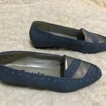 Socialite 🌺 3/$20 SALE Denim Studded Slip Ons 6.5 Photo 2