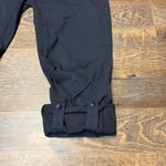 prAna  Halle Straight Pant Womens 8 Charcoal Roll Tab Low Rise Stretch Hiking Photo 14