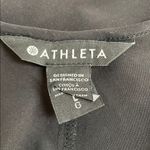 Athleta  Presidio Dress Travel Casual High-Low Sleeveless Racerback Black Size L Photo 8