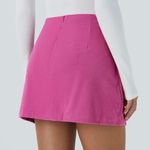 Halara NWT  High Waisted Invisible Zipper 2-in-1 Mini Corduroy Casual Skirt - M Photo 1
