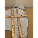 Rue 21 Women’s Cropped Knit Sweater in Size XS Teal Long Sleeve V-neck Pullover Photo 10