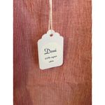 Domi Red Gingham Organic Cotton Nightgown Spaghetti Strap Size Large Photo 2