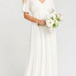 Show Me Your Mumu  NWT Emily Empire Maxi Dress in Black Chiffon Sz XXS Photo 0