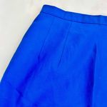 NWT Size 4 Royal Peacock Blue Pencil Skirt Knee Length Office Career Photo 1