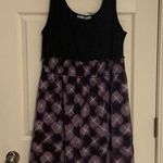 Maurice's Sleeveless black and purple dress Photo 0