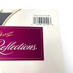 Hanes 90s  Vintage Black Silky Sheer Control Top Pantyhose Photo 4