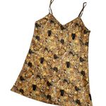 American Vintage  Shirley of Hollywood Lion Tiger Lingerie Nightgown Slip Dress Photo 0