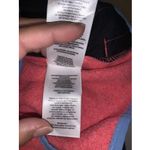 Columbia  Women's PFG Harborside Fleece Vest in coral/pink with blue trim Size L Photo 3