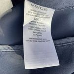 Vince  Dress V-Neck Popover Long Sleeve Tunic Navy Blue Size XS Minimalist Simple Photo 10