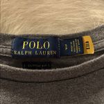 Polo by Ralph Lauren Charcoal Tee with Multicolor Logo Gray Photo 2