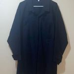 Good American Womens  Commited To Fit Black Long Sleeve Shirt Dress Without Belt Photo 0