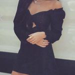 Luxe Black Dress Photo 7