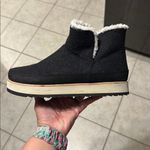 Merrell Juno Charcoal Wool Faux Fleece Lined Rubber Sole Pull-On Boots Size 8.5 Photo 5