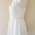 Parker  Juliiette white mini dress size medium Photo 5