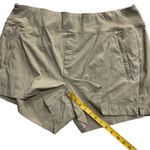 Athleta  Women's Trekkie North Short Size 22 Beige‎ Elastic Waist Outdoor Active Photo 9