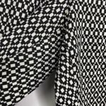 Nanette Lepore  Black White Printed Pleated Front Pants Women's Size 12 Photo 4