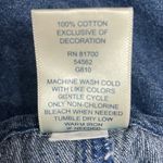 Blair Vintage Denim Dress Size Large Blue Embroidered Strawberry Cottagecore 90s Photo 10