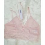 Revolve LA Made Lace‎ Bralette (NWT) Pink Size L Photo 2
