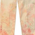 Etcetera cream and pink floral pants size 6 Photo 0