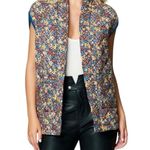 BLANK NYC Quilted In Bloom Wrap Belted Jacket Vest Size M New w Tag MSRP $98 SOO Photo 2